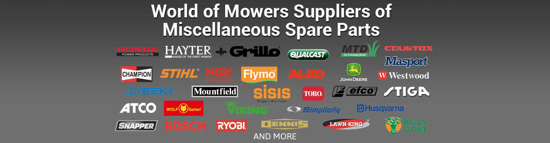 polaris, atco, honda spares parts