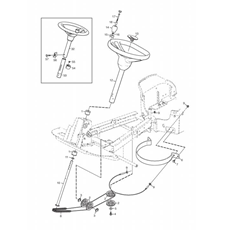 Steering spare parts