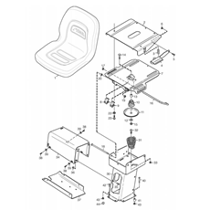 Seat spare parts