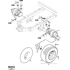 Wheel Engine-Rear spare parts