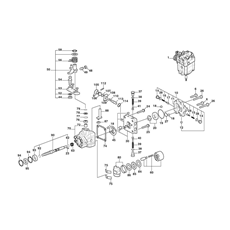 HYDRAULIC PUMP - KPL-13ALP spare parts