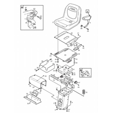 Seat spare parts