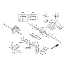 Transmission - KTM10F spare parts