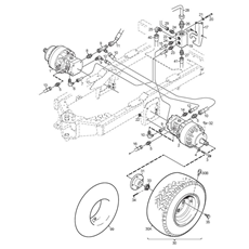 Wheel Engine-Rear spare parts