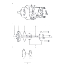 Motor Assy-Brake spare parts