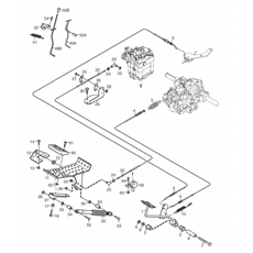 Foot Controls spare parts
