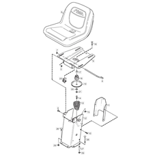 Seat spare parts
