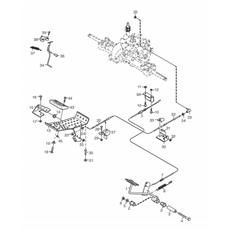 Foot Controls spare parts