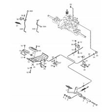 Foot Controls spare parts
