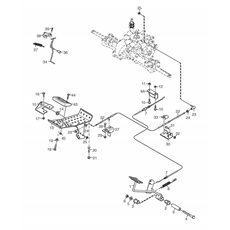 Foot Controls spare parts