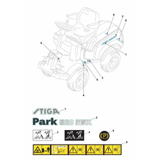 Labels spare parts