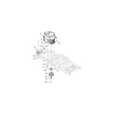 ENGINE - KAWASAKI FR691 spare parts