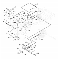 Foot Controls spare parts