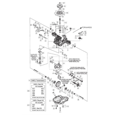 Kanzaki Transaxle K46C (S/N 0000001) spare parts