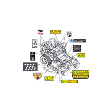 DECALS - SAFETY spare parts