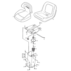 Seat spare parts