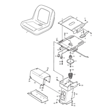 Seat spare parts