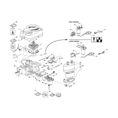 Engine - Carburettor, Air Cleaner Assy spare parts