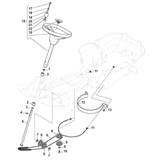 Steering spare parts