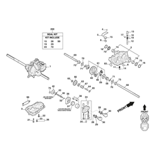 Transmission - KTM10F spare parts