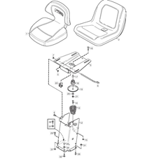 Seat spare parts