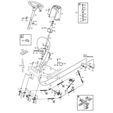 Steering spare parts