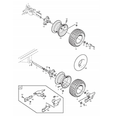 Wheels spare parts