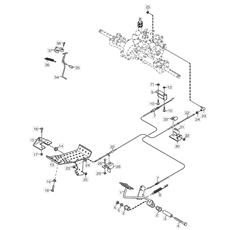 Foot Controls spare parts