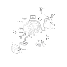 ENGINE - HONDA GXV 690 spare parts