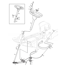 Steering spare parts