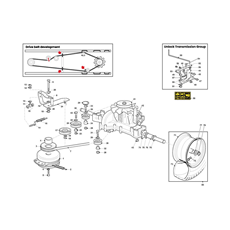 TRANSMISSION WITH ELECTROMAGNETIC CLUTCH spare parts