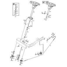 Steering spare parts
