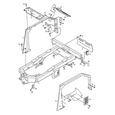 Rear Frame spare parts