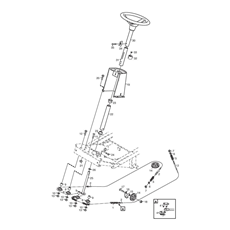 Steering spare parts