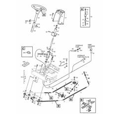 Steering spare parts