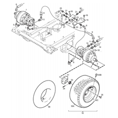 Wheel Engine-Front spare parts