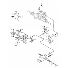 Foot Controls spare parts
