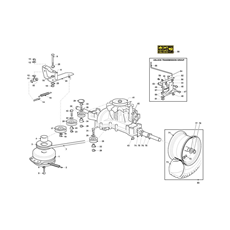 TRANSMISSION WITH ELECTROMAGNETIC CLUTCH spare parts
