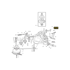 HYDROGEAR TRANSMISSION  WITH ELECTROMAGNETIC CLUTCH spare parts