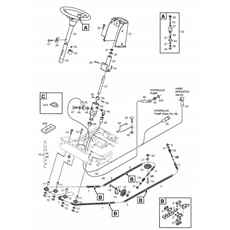 Steering spare parts
