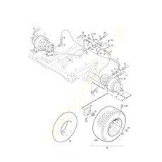WHEEL ENGINES-FRONT spare parts