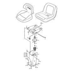 Seat spare parts