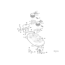 MOWER DECK spare parts