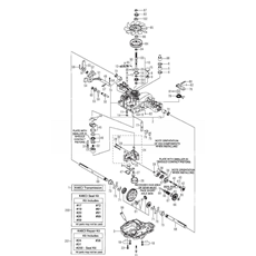 Transmission (1) spare parts