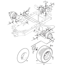 Wheel Engine-Rear spare parts