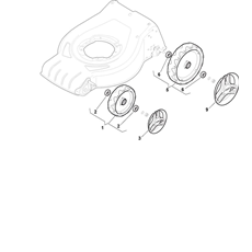 Wheels and hub caps spare parts