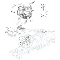 ENGINE (KAWASAKI) spare parts