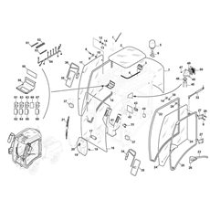 Cabin spare parts