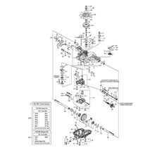 Kanzaki Transaxle K574B spare parts