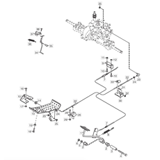 Foot Controls spare parts